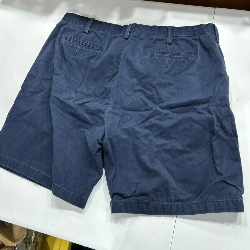 Nautica Mens Shorts 40w Navy Blue